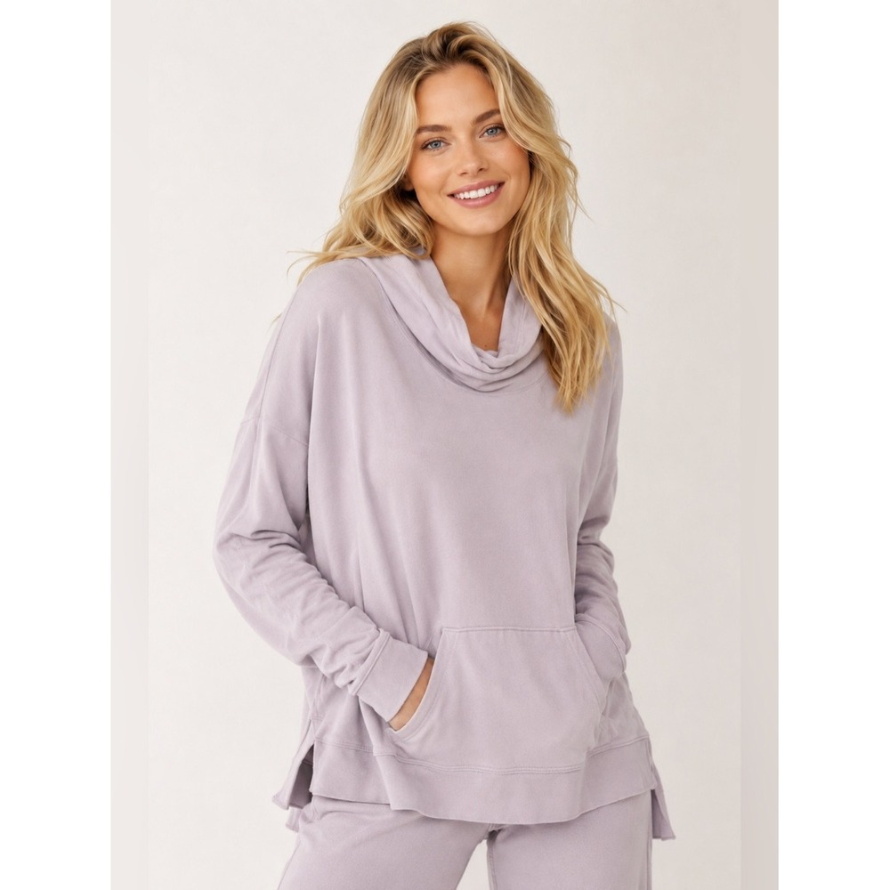 Old Navy Buttery Soft Hoodie Light Purple Clean Girl Minimal Streetwear Cozy L